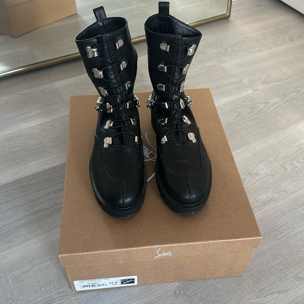 Christian Louboutin Horse Guarda Boots 37.5